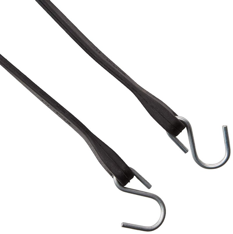 kitchentoolz 15" Inch 10 Pack Rubber Bungee Cords with Metal Hooks for Flatbed Trucks- Heavy Duty Tarp Tie Down Straps - Image 4